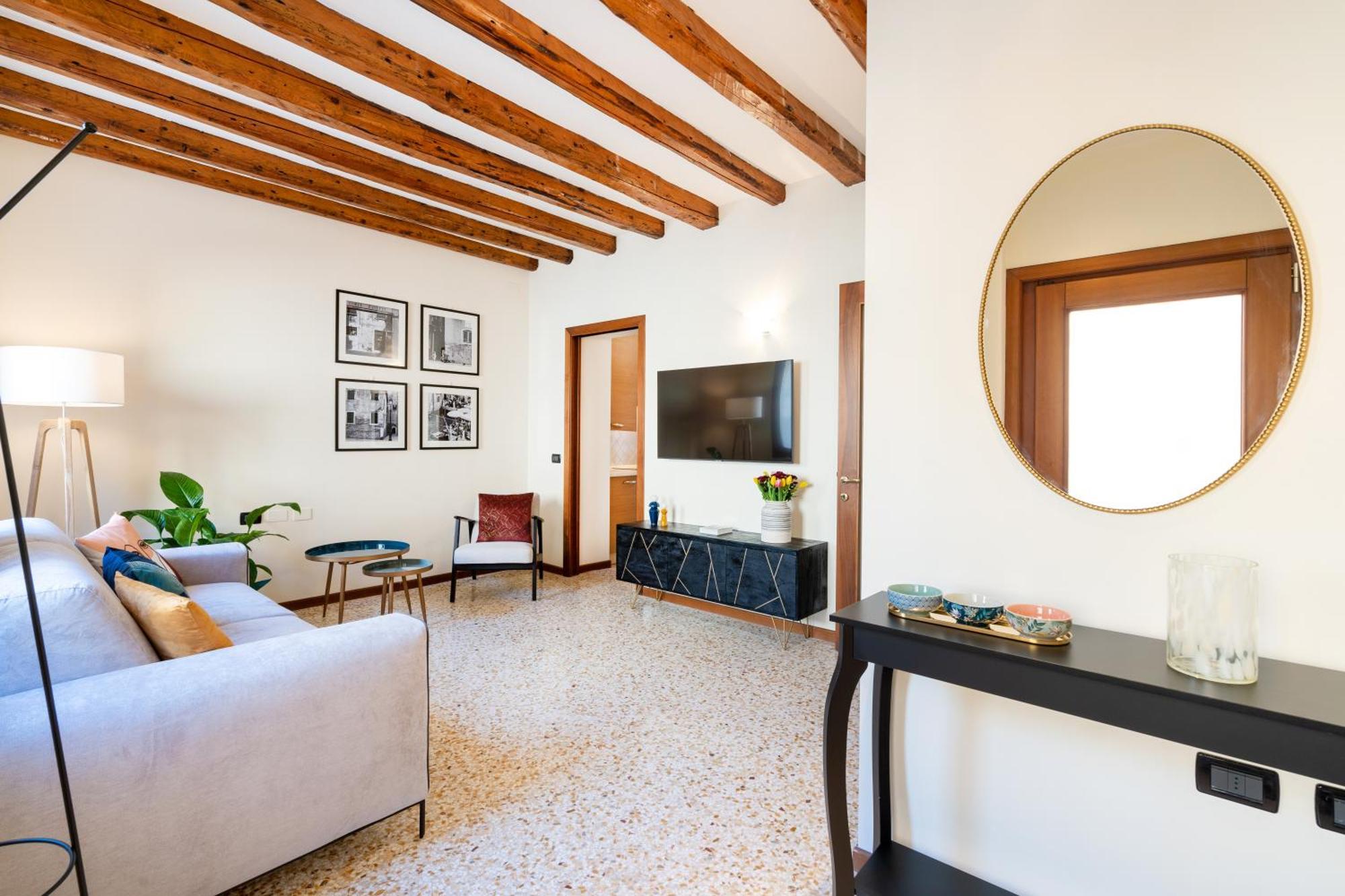 Elegante E Luminoso, Spazio Esterno Privato Veneza Exterior foto